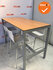 Bartafel - 160x80 - Zilvergrijs - beuken blad