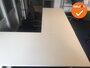Ahrend hoekbureau -240x180 - Wit - Melamine - Rechts - Essa - Kleur onderstel naar keuze