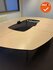 Ahrend 500 vergadertafel - 320x240cm - Ovaal - Ahorn - zilvergrijs onderstel