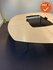 Ahrend 500 vergadertafel - 320x240cm - Ovaal - Ahorn - zilvergrijs onderstel