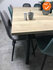 Vergadertafel Vierkant - 200x200 - Kleur naar keuze - Onderstel naar keuze