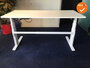 Aluforce Pro 250M - Elektrisch - Zit-Sta bureau - Nieuw - Bladmaat en kleur naar keuze - Wit frame