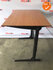 Ahrend 500 zit-sta bureau - Zwart frame - 120x80 - bladkleur naar keuze