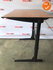 Ahrend 500 zit-sta bureau - Zwart frame - 120x80 - bladkleur naar keuze