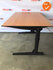 Ahrend 500 zit-sta bureau - Zwart frame - 120x80 - bladkleur naar keuze
