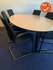 Ahrend Vergadertafel - 220x125cm - ovaal - ahorn volkern