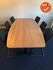 Ahrend Vergadertafel - 240x120cm - tonvormig - Kersen Havanna melamine