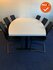 Ahrend Vergadertafel - 240x120cm - tonvormig - wit melamine (extra dik)