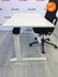 Ahrend Essa slingerbureau - refurbished - afmetingen naar keuze - wit melamine blad en onderstel