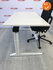 Ahrend Essa slingerbureau - refurbished - afmetingen naar keuze - wit melamine blad en onderstel