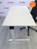 Ahrend Essa slingerbureau - refurbished - afmetingen naar keuze - wit melamine blad en onderstel