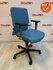 Haworth Comforto 77 - Lichtblauwe stoffering