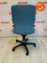 Haworth Comforto 77 - Lichtblauwe stoffering