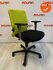 Haworth Comforto 77 - Zwart met lichtgroene stoffering