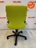 Haworth Comforto 77 - Zwart met lichtgroene stoffering