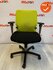Haworth Comforto 77 - Zwart met lichtgroene stoffering