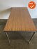 Ahrend Move-it design vergadertafel - 160x80 - Bamboo - volkern - gepolijst aluminium onderstel