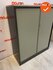 Roldeurkast - Ahrend - 144x120x45cm - Zilvergrijs met lichtbeige deuren