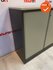 Roldeurkast - Ahrend - 120x120x45cm - Antracietgrijs met lichtgrijze deuren