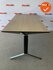 Ahrend Mehes designbureau - zwart/chroom onderstel - blad naar keuze