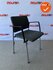 Ahrend 460 vergaderstoel - grijze stoffering - chroom frame