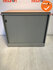 Roldeurkast - Ahrend - 74x80x45cm - zilvergrijs - Topblad naar keuze