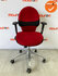 RH Logic Extend 100 - Rood/zwarte stoffering - Zilvergrijs voetkruis
