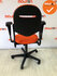 Ahrend 220 - 3D - Nieuwe oranje stoffering - Zwart voetkruis