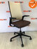 Ahrend 2020 - Hoge rug - bruin kunstleer zitting - Wit kunstleer rugleuning