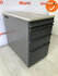 Ladeblok - 74x42x80cm - Antraciet - 4 lades - kunststof front - topblad naar keuze