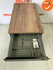 Ladeblok - 57x42x76cm - Antraciet - 3 lades - zwart metalen front - topblad naar keuze