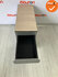 Ladeblok - 57x32x76cm - Zilvergrijs - 3 lades - zilvergrijs metalen front - topblad naar keuze