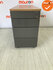 Ladeblok - 57x32x76cm - Antraciet - 4 lades - Antraciet metalen front - Peren topblad