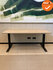 Aluforce Pro 140HC zit-sta bureau - Halifax Naturel blad - 160x80 zwart onderstel - Showroommodel