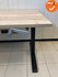 Aluforce Pro 140HC zit-sta bureau - Halifax Naturel blad - 160x80 zwart onderstel - Showroommodel