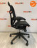 Herman Miller - Mirra - Graphite - gestoffeerde rugleuning - zwart voetkruis