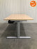 Rohde & Grahl Bureau - 160x80cm - Wild peren Melamine blad - zilvergrijs slingerbaar onderstel