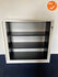 Roldeurkast - Ahrend - 120x120x45cm - Wit met witte kunststof deuren - topblad naar keuze
