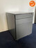 Ladeblok - 57x43x56cm - Antraciet - 3 laden - antraciet metaal topblad