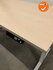 Ahrend Balance elektrisch zit-sta bureau - 160x80cm - wit onderstel - met Ahorn blad