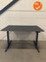 Ahrend Balance elektrisch zit-sta bureau - 120x80cm - Antracietgrijs onderstel - met donker melamine blad