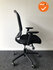 BETA BE Fine 6402 bureaustoel - Zwarte stoffering - Met netweave rug - Zwart kunststof voetkruis