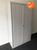 Roldeurkast - 198x120x43cm - Zilvergrijs met zilvergrijze roldeuren