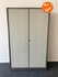 Roldeurkast - Ahrend - 195x120x45cm - antracietgrijs met lichtgrijze deuren