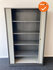 Roldeurkast - Ahrend - 195x120x45cm - antracietgrijs met lichtgrijze deuren