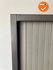 Roldeurkast - Ahrend - 195x120x45cm - antracietgrijs met lichtgrijze deuren