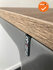 Ahrend Mehes handmatig verstelbaar bureau - 180x80cm - nieuw blad naar keuze - Antracietgrijs onderstel