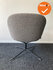 Fauteuil - Artifort Beso Lounge - Grijs - met zwart frame