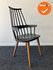 Kartell Comback - Designstoel - Zwart - met eikenkleurig onderstel - 4 poots
