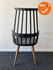 Kartell Comback - Designstoel - Zwart - met eikenkleurig onderstel - 4 poots